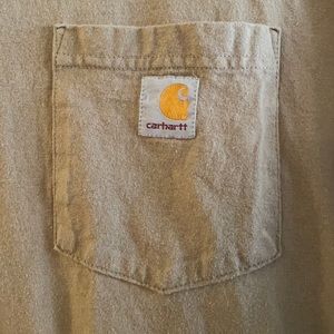 Tan Carhartt T-Shirt